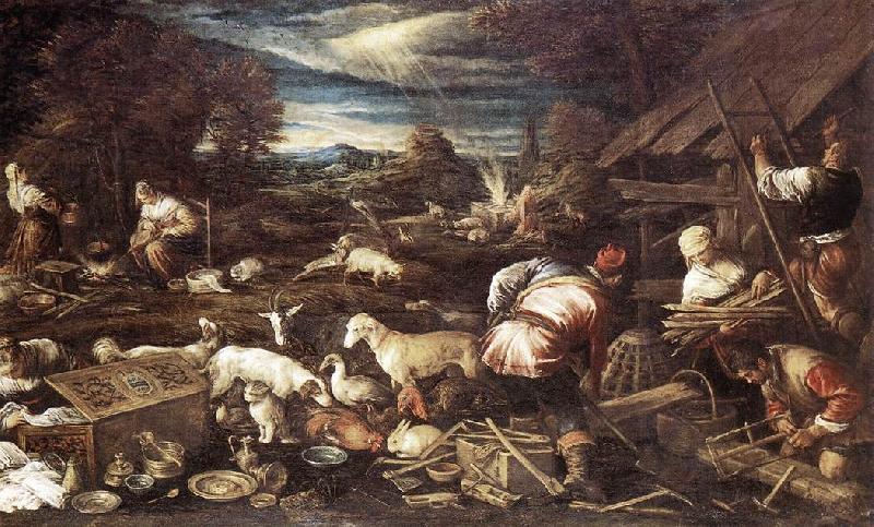 BASSANO, Jacopo Noah s Sacrifice France oil painting art